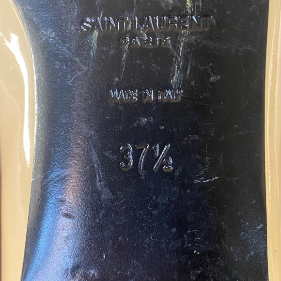 Saint Laurent Patent Leather Flats - Picture 5 of 5